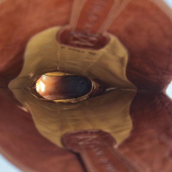 Vintage Cole Haan Cowgirl Boots Women size 8B Woven Cowgirl Cowboy Western Boots - Picture 13 of 15